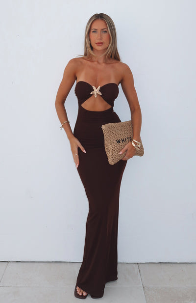 DAMIA | STRAPLESS MAXI DRESS